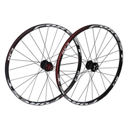 TYXTYX Mountain Bike Wheel MTB Wheelset 26" Bike Wheel 27.5 Inch Alloy, 7 / 8 / 9 Speed Double Wall Rim for 1.25-2.3 Inches Tires