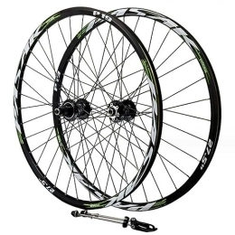 MYKINY Spares MYKINY Aluminium Alloy Mountain Bike Disc Brake Wheelset, 26 27.5 29in Quick Release 32H Hub 6-claw XD Tower Base 11 / 12 Speed Double Wall Rims Wheel (Color : Black, Size : 27.5inch)