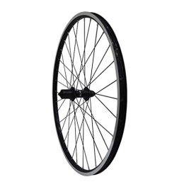 MZPWJD Mountain Bike Wheel MZPWJD Bicycle Wheel Set Black Bike Wheel 26" MTB Double Wall Alloy Rim Tires 1.75-2.1" V- Brake 7-11 Speed Sealed Hub Quick Release 32H (Color : Rear)
