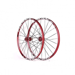 NOLOGO Spares Nologo Mountain Wheel Group 27.5 Inch 26 Inch Bicycle Super Light 120 Loud Wind Flat Disc Brake Wheel Set (Size : 27.5 inches)