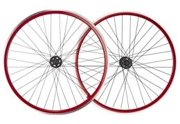 Unknown Spares Point SingleSpeed Wheelset 28" red / black 2019 mountain bike wheels 26