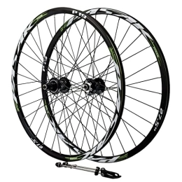 Puozult Spares Puozult Mountain Cycling Wheels 26" 27.5" 29" Double Wall Alloy Bicycle MTB Wheelset 11 / 12 Speed Front Two Rear Four Bearings 32 Hole Disc Brake Quick Release (Size : 26inch)