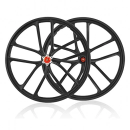 QDY Mountain Bike Wheel QDY-Mountain Bike Wheel Set 20 inch Bicycle Wheel Magnesium Alloy Wheel Integrated Wheel Cassette Wheel