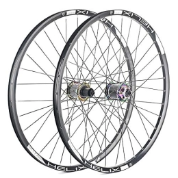 QDY Spares QDY-TR25 Mountain Bike Wheel Set Carbon Fiber Rim 26 inch 32 Hole Ultralight Off-Road Hill Climbing Competition Grade Wheel, color