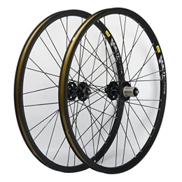 QERFSD Spares QERFSD 26" Mountain Bicycle Wheels Bike Wheelset MTB Wheels Front 2 Rear 4 Bearing Quick Release Disc Brakes 28H Low-Resistant High Strength Alloy Wheelset