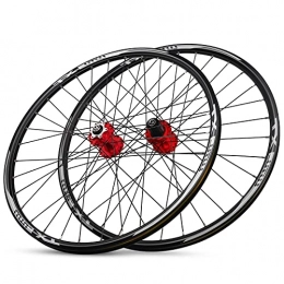 QERFSD Spares QERFSD 29 Inch Mountain Bike Bicycle Wheelset Aluminum Alloy Double Wall Cycling Rim Disc Brake 36 Hole Quick Release Hub Tires Bicycle Wheels
