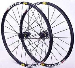 QHY Spares QHY Cycling Mountain Bike Rim 26" / 27.5" / 29in Disc Brake Bicycle Wheelset Hand Built Straight Pull CX-Ray Spoke Sealed Bearing Hub Cassette 1830g 7-11s (Color : Black, Size : 27.5in)