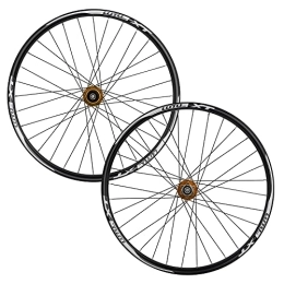QHY Spares QHY Mountain Bike Wheelset 26 Disc Brake Bicycle Wheels Suitable Magnesium Alloy Brake Disc / suitable For 8-11 Speed Flywheel 32 Holes / quick Release Axle Bicycle Accessories