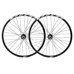 QHYRZE Spares QHYRZE Mountain Bike Wheelset 26" 27.5" 29" MTB Rim Disc Brake Wheels Quick Release Bicycle Wheelset 32H Hub For 7 8 9 10 11 12 13 Speed Cassette 2055g (Color : White, Size : 29'')