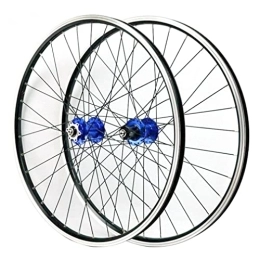 QHYRZE Spares QHYRZE Mountain Bike Wheelset 26" 27.5" 29" MTB Wheel Set Bicycle Rim V Brake Disc Brake Quick Release Hub 32 Holes For 7 8 9 10 11 12 Speed Cassette 2200g (Size : 27.5'')