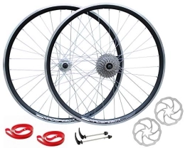 Madspeed7 Mountain Bike Wheel QR 26" (ETRTO 559x19) Mountain Bike Wheel Set 8 speed Freewheel Disc Brake Rotor