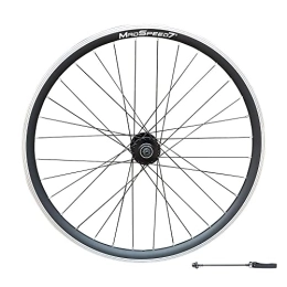 Madspeed7 Mountain Bike Wheel QR 26" (ETRTO 559x19) MTB Mountain Bike FRONT Wheel - Sealed Bearing Hub 9x100mm QR