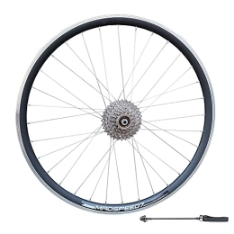 Madspeed7 Mountain Bike Wheel QR 26" (ETRTO 559x19) MTB Mountain Bike REAR Wheel + 9 speed Freewheel (13-32t) - Rim Brake & Disc Brake Compatible - Sealed Bearing Hub (Very Smooth hub) - Double Wall Rim