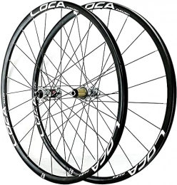 qwert Mountain Bike Wheel qwert Mountain Bike Wheelset To 26 / 27.5 / 29 Inch MTB Edge Disc Brake Front Wheel & Rear Wheel Wheel Through The Axis 24H 8 / 9 / 10 / 11 / 12 Tray Flywheel, 26in