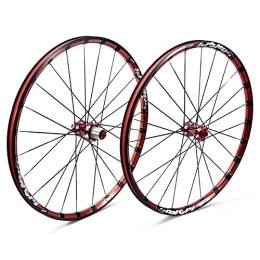 QXFJ Spares QXFJ 26 / 27.5 Inch MTB Bike Wheel / Mountain Bike Wheel, Disc Brake / 120 Ring Hub / Half Carbon Ultra-Light / Quick Release / Support 7-8-9-10-11 Speed / 24H Straight-Pull Flat Spokes