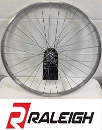 RALEIGH TRU BUILD WHEELS Spares RALEIGH TRU BUILD 26" Alloy Front Mountain Bike Wheel - Nutted - Silver - RGH810