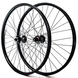 HerfsT Spares Rims 27.5" / 29" Mountain Bike Wheelset Disc Brake Cycling Wheels 32 Holes Bicycle Rim Thru Axle Hub For 7 / 8 / 9 / 10 / 11 / 12 Speed Cassette MTB Wheel 1970g (Size : 27.5inch, Type : A)