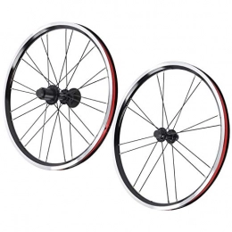 RiToEasysports Mountain Bike Wheel RiToEasysports Bicycle Wheelset, 20in Folding Mountain Bike Wheel Set Aluminium Alloy Wheelset