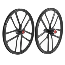 SALALIS Spares SALALIS Disc Brake Wheel Combo, Stylish Black Casette Wheel Set for Mountain Bike for 20in Bicycle