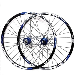 Samnuerly Mountain Bike Wheel Samnuerly Mountain bike wheelset, 29 / 26 / 27.5 inch bicycle wheel (front + rear) double-walled aluminum alloy rim quick release disc brake 32H 7-11 speed (A 27.5in)