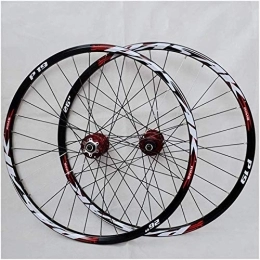 Samnuerly Mountain Bike Wheel Samnuerly Mountain bike wheelset, 29 / 26 / 27.5 inch bicycle wheel (front + rear) double-walled aluminum alloy rim quick release disc brake 32H 7-11 speed (C 27.5in)