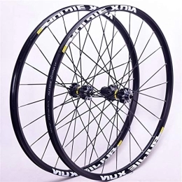 SN Mountain Bike Wheel SN 26 / 27.5 / 29 Inch Bike Wheelset Quick Release Front 2 Rear 4 Peilin Mountain Wheels Carbon Fiber Double Wall Alloy Rim 8-9-10-11 Speed Cassette (Color : Black hub, Size : 29inch)