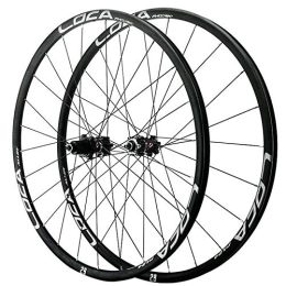 SN Mountain Bike Wheel SN 26 27.5 29 Inch Mountain Bike Wheelset Double Wall MTB Rim 6-Nail Disc Brake 6-claw Tower Base Quick Release For 8 9 10 11 12 Speed Wheel (Color : Black Hub silver label, Size : 27.5in)