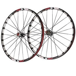 SN Mountain Bike Wheel SN 26'' 27.5'' Cycling Wheels Bicycle Wheelset For Mountain Bike Disc Brake Quick Release Double Wall Alloy Rim For 8 / 9 / 10S Cassette Flywheel (Color : Silver hub silve logo, Size : 27.5inch)