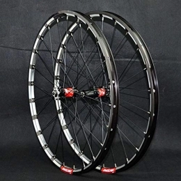 SN Spares SN 26 27.5 In MTB Mountain Bicycle Wheelset Double Wall Quick Release Straight Pull 4 Bearing Disc Brake Bike Rims Front Rear Wheels 7 8 9 10 11 12 Speeds (Color : D, Size : 27.5IN)