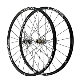 SN Mountain Bike Wheel SN Bicycle Wheelset For 26" 27.5" 700C 29" Mountain Road Bike Wheels Thru Axle MTB Ultralight Front Rear Wheelset Rim Disc Brake 8-12 Speed (Color : Titanium hub, Size : 27.5in)