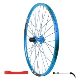 SN Mountain Bike Wheel SN Outdoor MTB Bike Rear Wheel 26, Double Wall Mountain Rim Quick Release Disc Brake Mountain Bike 7 8 9 10 Speed Wheels Training (Color : Blue)