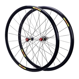 SN Spares SN Ultralight 700C 30Mm Road Bike Wheelset Mountain Bike Rims Front / Rear Wheel Quick Release 8-11 Speed Sealed Bearing Wheel