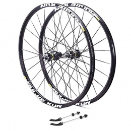 SN Mountain Bike Wheel SN Ultralight Mountain Bike 26, Bike Bicycle Wheelset Aluminum Alloy Double Wall Rim Disc V-Brake Sealed Bearings 8 / 9 / 10 / 11 Speed Wheel (Color : A, Size : 29inch)