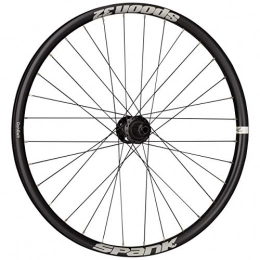 Spank Mountain Bike Wheel Spank Spoon32, 27.5 Inches, 32H, Spike Hub 150 x 12 mm + Adap 157 x 12 mm Adult Unisex Rear MTB Wheel, Black, 150 / 157 x 12 mm
