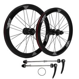 SPYMINNPOO Spares SPYMINNPOO Bike Wheel Set, 20 Inches Mountain Bike Wheels 406 Disc Brake Wheel Set with Quick Release Lever Cycling Bicycle Accessory Sportinggoods Bicycles Sportinggoods Bicycles And Spare Parts