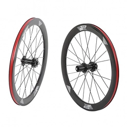SUNGOOYUE Bicycle Wheelset,MTB Bike Wheelset 8‑11 Speed Cycling Wheels 20in Disc Brake V Brake Aluminum Alloy Rim