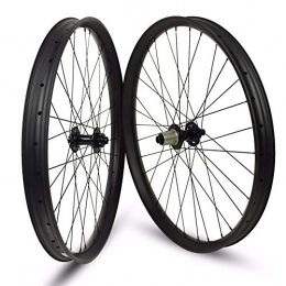 Sywtz Spares Sywtz 26er XC / AM / Enduro / DH MTB Carbon Wheels Tubeless Rims 24 / 35 / 40mm Width For 26 Inch Mountain Bike Bicycle Wheelset (Width-40mm, Depth-32mm, Enduro Novatec D771 / D772)