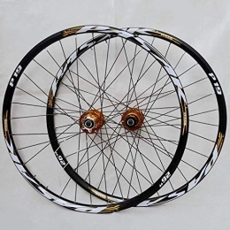 TYXTYX Spares TYXTYX 26 27.5 29 Inch Bike Wheelset, Ultralight MTB Mountain Bicycle Wheels, Double Layer Alloy Rim Quick Release 7 8 9 10 11 Speed Disc Brake