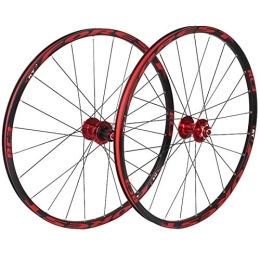 TYXTYX Spares TYXTYX 26 27.5 Inch Front Rear Bike Wheels Set Bicycle Wheelset Ultralight Double Wall MTB Rim 5 Bearing 120 Ring Quick Release Disc Brake 7 8 9 10 11 Speed