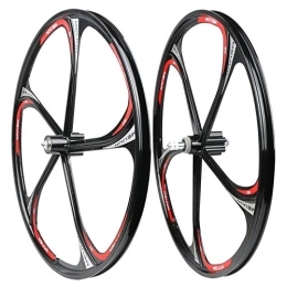 TYXTYX Spares TYXTYX 26 Inch Mountain Bike Wheelset Double Wall Rim Ultra-Light Aluminum Alloy Disc Brake For 7 / 8 / 9 / 10 / 11 Speed Freewheel Cycling Wheels