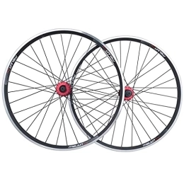 TYXTYX Spares TYXTYX 26 Inch MTB Bike Wheelset, Double Wall Aluminum Alloy Disc Brake / V-Brake Quick Release Mountain Cycling Rim 7 / 8 / 9 / 10 Speed Wheels