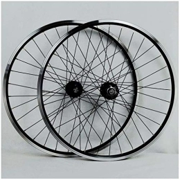 TYXTYX Mountain Bike Wheel TYXTYX 26 inch MTB Fahrradradsatz, double-walled aluminum alloy disc / V brake wheel rim Rapid Release 32 holes 7 / 8 / 9 / 10 speed disc wheels