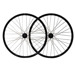 TYXTYX Mountain Bike Wheel TYXTYX 26 Inch Wheel Mountain Bike Front And Rear Bicycle Double Wall Alloy Rim Disc Brake 7 8 9 Speed 2 Palin Bearing Hub Quick Release 32H (Color : B)