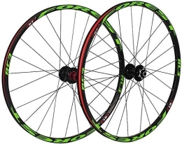 TYXTYX Spares TYXTYX 27.5 inch bicycle wheelset rear wheel, double walled rim quick release wheel set disc brake Palin Bearing mountain bike-24 perforated disc 8 / 9 / 10 speed