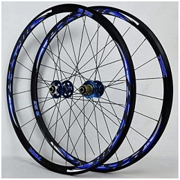 TYXTYX Spares TYXTYX 29 Inch MTB Bicycle Wheelset 700C, Aluminum Alloy Quick Release Hub V Brake / Disc Brake Compatible 7 / 8 / 9 / 10 / 11 Speed Wheels