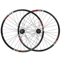 TYXTYX Spares TYXTYX 29inch Bicycle Wheelset, Double Wall MTB Rim Quick Release V-Brake Hybrid / Mountain Bike Hole Disc 7 8 9 10 Speed 27.5