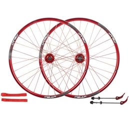 TYXTYX Spares TYXTYX Bicycle Wheel 26 Inch Double Wall Alloy Rim MTB Mountain Bike Wheel Set Quick Release Disc Brake 32 Hole 7 8 9 10 Speed
