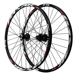 TYXTYX Mountain Bike Wheel TYXTYX Bicycle Wheel Set, 26 / 27.5 / 29" Mountain Bike Wheelset Double Walled Aluminum Alloy MTB Rim Cycling Wheels 12 Speed Cassette 32H Quick Release 6 Nail Disc Brake (Color : D, Size : 27.5INCH)