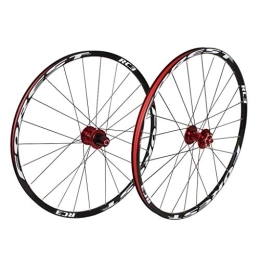 TYXTYX Spares TYXTYX Bicycle Wheel Set 26 / 27.5 Inch MTB Wheels, G609 Aluminum Alloy Double Wall Rim 7 / 8 / 9 Speed