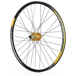 TYXTYX Spares TYXTYX Bicycle Wheelset, Mountain Bike Wheelset, Bicycle Rear Wheel 26 / 27.5 Inches, Double-Walled Racing MTB Rim QR Disc Brake 32H 8 9 10 11 Speed Bike Wheelset, C, 27.5inch
